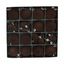 TanSiDing 32pcs Christmas Tree Ornaments, Christmas Ball Ornaments Set Shatterproof Christmas Tree Decorations for Xmas 6cm