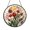 Acrylic 3.5 Inch, variant on Ladybug Flower Glass Style Suncatcher Window Hanging, Garden Nature Art Panel, Decorative Ornament Accent Gift