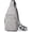 Gray, variant on Men's Multi-Functional Sling Bag, Water-Resistant Crossbody Bag for Travel & Daily Use