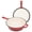 Red, variant on 2-in-1 Enameled Dutch Oven & Skillet Set, Green 3 QT Pot + 1.5 QT Skillet Lid, Ceramic Non-Stick Casserole Cookware with Stainless Steel Bottom, Oven & Dishwasher Safe