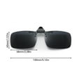 thumbnail image 1 of Lunettes de Vue Polarisées à Clip, Relevables, pour Conduite; Lunettes de Soleil, 1 of 9
