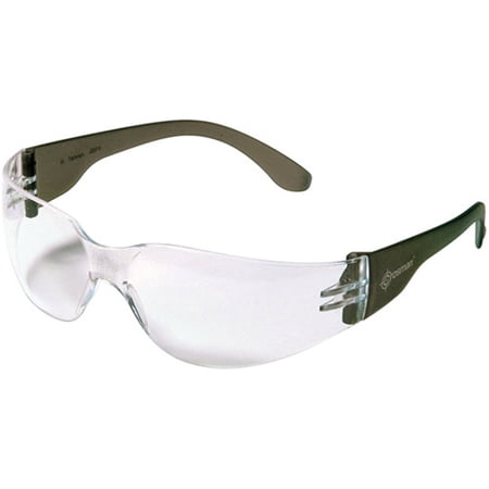 GRITR Anti-Fog Safety Glasses – ANSI Z87.1 Certified Shooting Glasses, Clear Lens, Scratch Resistant, UV Protection, Transparent Frame