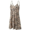 thumbnail image 2 of Doublju Women's Casual Spaghetti Loose Swing Slip Dress (Plus Size Available), 2 of 3