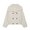 White, variant on Bxsruta Womens Plaid Jacket Double Breasted Lapel Collar Short Outerwear Casual Coat