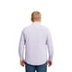 thumbnail image 2 of Big Kong Camisa Tallas Grandes Hombre Blanca Cuadros Azul Rojo Oversize, 2 of 5