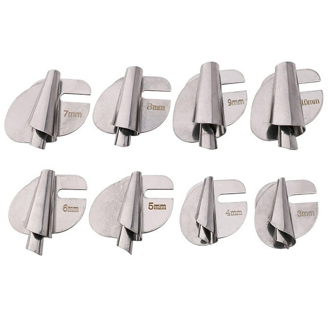 WIZUTIZ Sewing Rolled Hemmer Foot Sewing Rolled Hemmer Foot Universal 3-10mm Wide Rolled Hem Pressure Foot Sewing Machine Presser Foot Hemmer Foot Household Items for New Home No Need to Wash