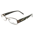 thumbnail image 6 of Emilio Pucci Womens Eyeglasses EP2136 210 Bronze/Horn 50 17 135 Rectangle, 6 of 6