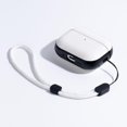 thumbnail image 2 of Funda de cuero RIXENY para AirPods Pro 3 2025, piel vegana con textura de lagarto, 2 of 7