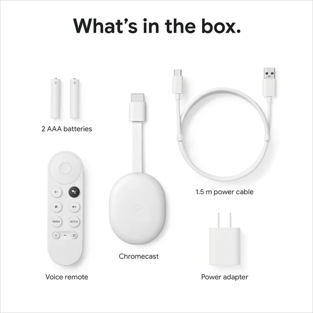 Restored Google GA03131-US Chromecast TV (HD) - Streaming Device