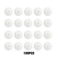 thumbnail image 2 of Matsuzay 100 pack/lote funda desechable de tela no tejida para auriculares ingredientes seguros auriculares de fijación estable Videojuegos y accesorios blanco 10-12cm, 2 of 6
