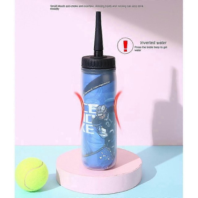 650ML Ice Hockey Water Bottle Portable Football Bottle Classic Extended Tip Design Sports Bottle St