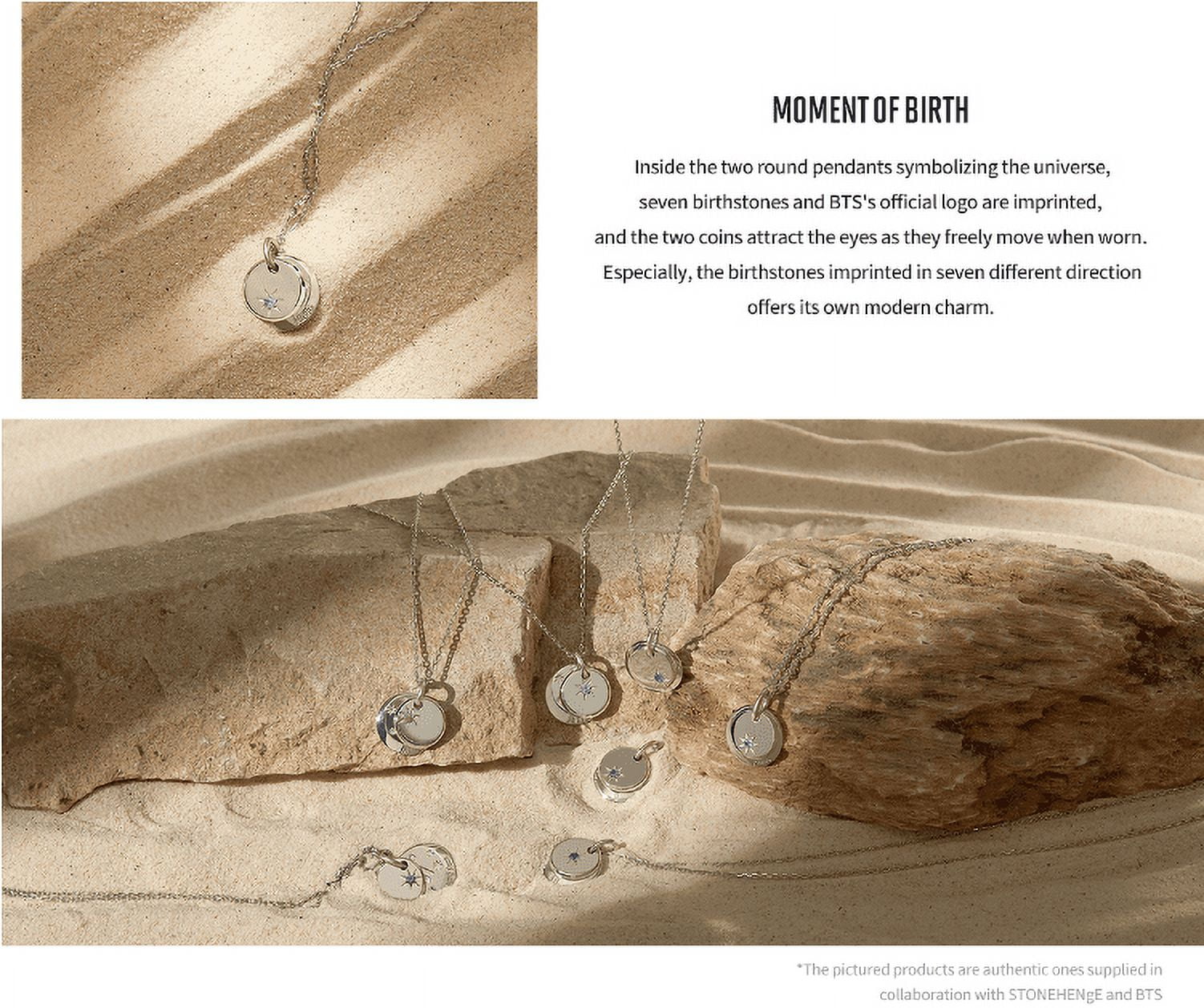 BTS | STONEHENgE Moment of Light Jewelry Necklace Birth j
