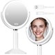 thumbnail image 1 of Espejo de maquillaje con luces, espejo de aumento con luz y sensor t&#2013265921ctil, espejo de tocador con rotaci&#2013265923n de 360 ????grados 1x/10x c, 1 of 8