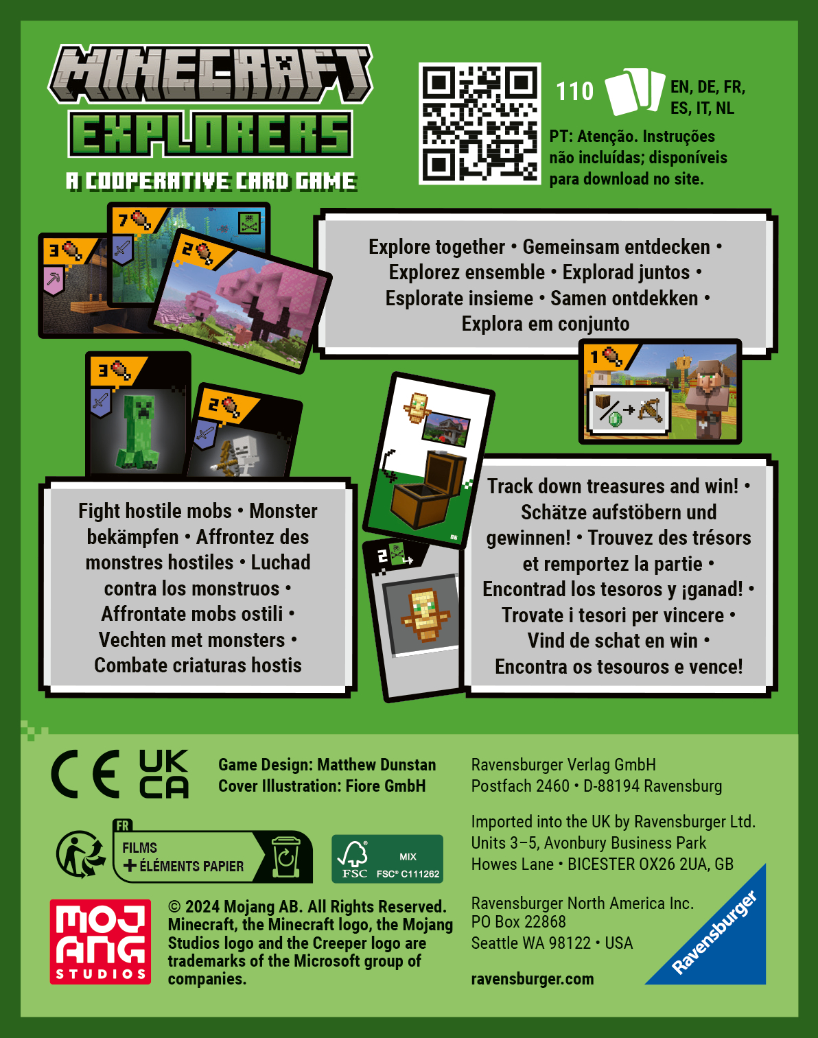 Ravensburger Minecraft Explorers Cooperative Card Game photo 3