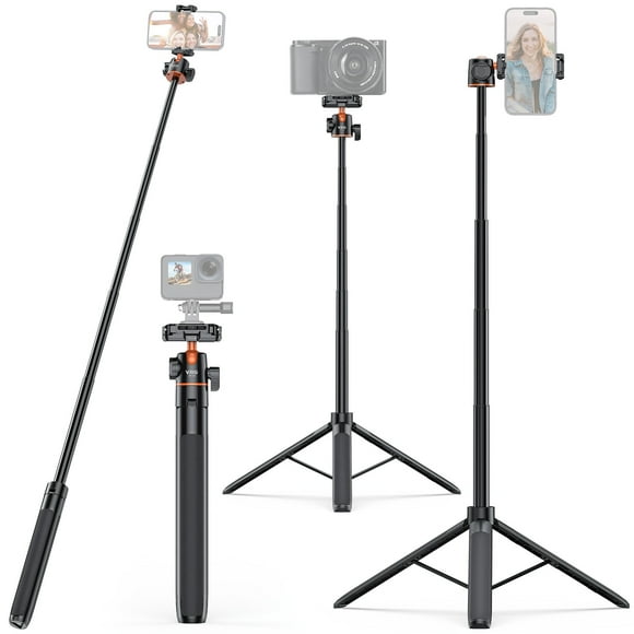 VRIG Tripod,Video Live Screw Camera With Ball Head 1/4 Inch Stick Stand With Dsfen Tp-16 Stick Inch Dsfen Tp-16