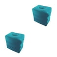 thumbnail image 3 of pitrice Convenient Inflatable Foot Rest 3 Layers Foot Stool Foot Rest Pillow for Traveling Light Blue 40 x 30 x 43cm 2Set, 3 of 6