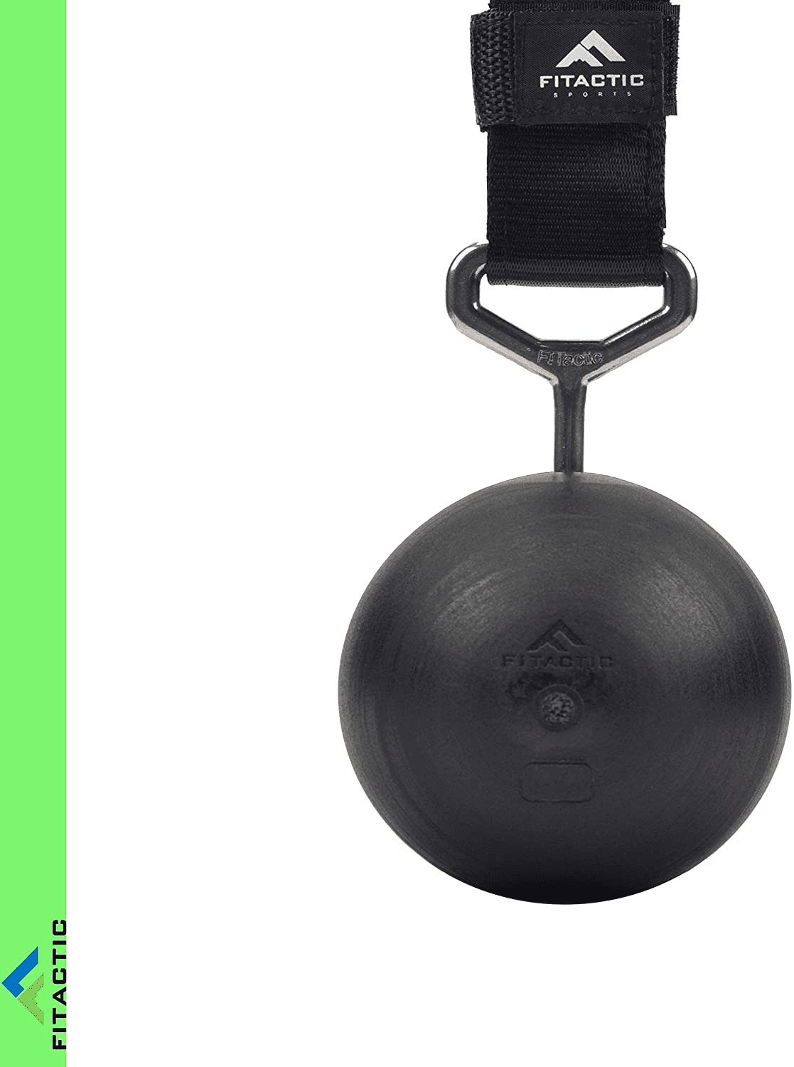 Fitactic Rock Climbing Solid Training Cannonball Bomb Power Pull up Ball Hold Grips for Straps for Finger, Forearm, Biceps, Back Muscles