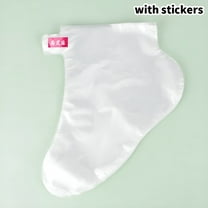 RAGUPEL 100PCS Disposable Foot Film Cover Lengthened Bag Anti-Dry Cracking Foot Film Foot Cover Waterproof Shoe Cover Plastic Foot Cover