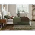 thumbnail image 6 of White Wood Platform Bed Twin XL - Low Profile Headboard, 6 of 6