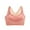 Pinks, variant on LLYWEY Padded Bralette Wireless Bras Women Support Ladies Full Coverage Bra Style-286 Women's Plus Lightly Lined Bra Feature Adult Female T-Shirt Sports Bras Green 38B