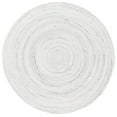 thumbnail image 2 of SAFAVIEH Braided Aristotle Solid Polyester Reversible Area Rug, Ivory, 6' x 6' Round, 2 of 7