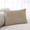Beige, variant on Green Pillow Covers 20x26 Inch Standard Size, Farmhouse Burlap Solid Green Color Modern Linen Texture Decorative Pillowcase with Zipper, Microfiber Breathable Pillowcases for Sofa Bed Living Room