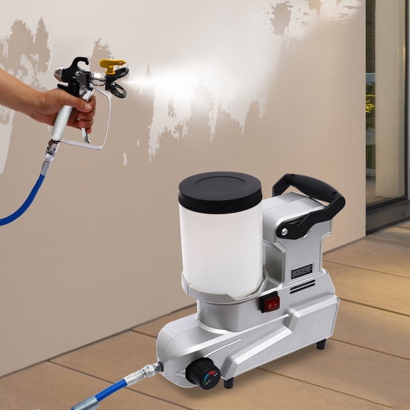 1600W High Pressure Airless Paint Sprayer, 120MPa Electric Spray Gun with 5m Hose