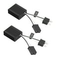 thumbnail image 3 of Décodeurs de Lumière, Décodeur Canbus LED Dissipation Rapide de la Chaleur 2 Pcs Alliage d'Aluminium pour Remplacement, 3 of 8