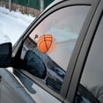 thumbnail image 3 of Loyerfyivos 3-D Car Cool Stickers,3D Prank Tricky Creative Glass Window Stickers,3D Simulation Golf/Baseball Break Glass Car Window Sticker,Car's Window was Broken by The Ball - Basketball, 3 of 9
