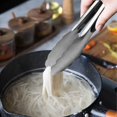 thumbnail image 4 of Mini Stainless Steel Kitchen Tongs 7-Inch Serving Tongs Small Cooking Tongs, Set of 3 (Silver), 4 of 5