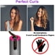 thumbnail image 4 of Rizador de cabello Varita Temperatura ajustable 21 mm-30 mm Pinzas para rizar Barril grande de cerámica turmalina, infundido con queratina y aceite de almendras para rizos saludables y duraderos Xemadio FLD-4405, 4 of 6