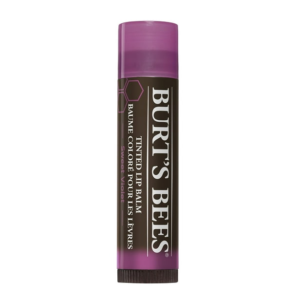 Burts Bees Lip Balm Tint Sweet Violet Case Of 2 .15 Oz