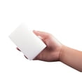 thumbnail image 3 of 100Pcs Cleaning Eraser Cleaning Pad Sponge Scrubber Home Cleaner Strong Decontamination Washing Brush for Kitchen (White), 3 of 6
