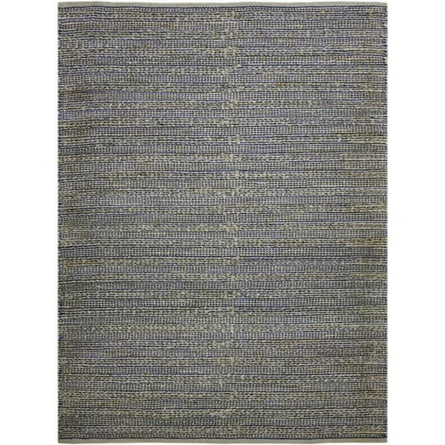Amer Rug NAT70203 2 x 3 ft. Naturals 7 Flat-Weave Area Rug - Navy