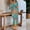 Orange, variant on Womens 2 Piece Outfits Dressy Pant Suits Elegant Long Sleeve Button Down Blouses and Wide Leg Pants Business Clothes