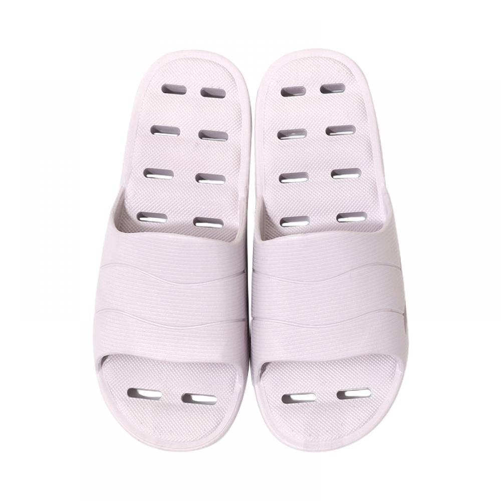 Women and Men Shower Shoes Quick Drying Bath Slippers Anti-Slip for Indoor Home House Sandals 