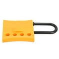 thumbnail image 1 of Lockout Hasp, High Temperature Resistant Insulated Safety Padlock 4 Hole Multi Person Management  for Electrical Isolation Explosion Proof Places, 1 of 7