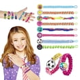 thumbnail image 2 of Kit de fabricación de pulseras de la amistad para niñas, Kits de manualidades Diy, juguetes para niños de 8 a 10 años, fabricante de joyas kaili Sencillez, 2 of 4