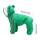 thumbnail image 3 of Chaqueta impermeable impermeable de 4 patas con capucha - Ropa reflectante para mascotas de exterior impermeable, abrigo de lluvia plegable para paseos en tiempo húmedo para perros y gatos, 3 of 6