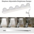 thumbnail image 5 of Luz Led para Espejo - 5 Bombillas Led - Estilo Hollywood - Luz de Tocador - Regulable - Usb - Para Espejo de Tocador, Baño Kuyhfg Bienvenido a Kuyhfg, 5 of 5