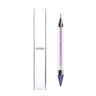 iayokocc 10pcs Rhinestone Picker Wax Pen Set, Nail Dotting Wax Pen Self Adhesive Picker Pencil Gem Pick Up Tool with Bead Sorting Tray & Pencil