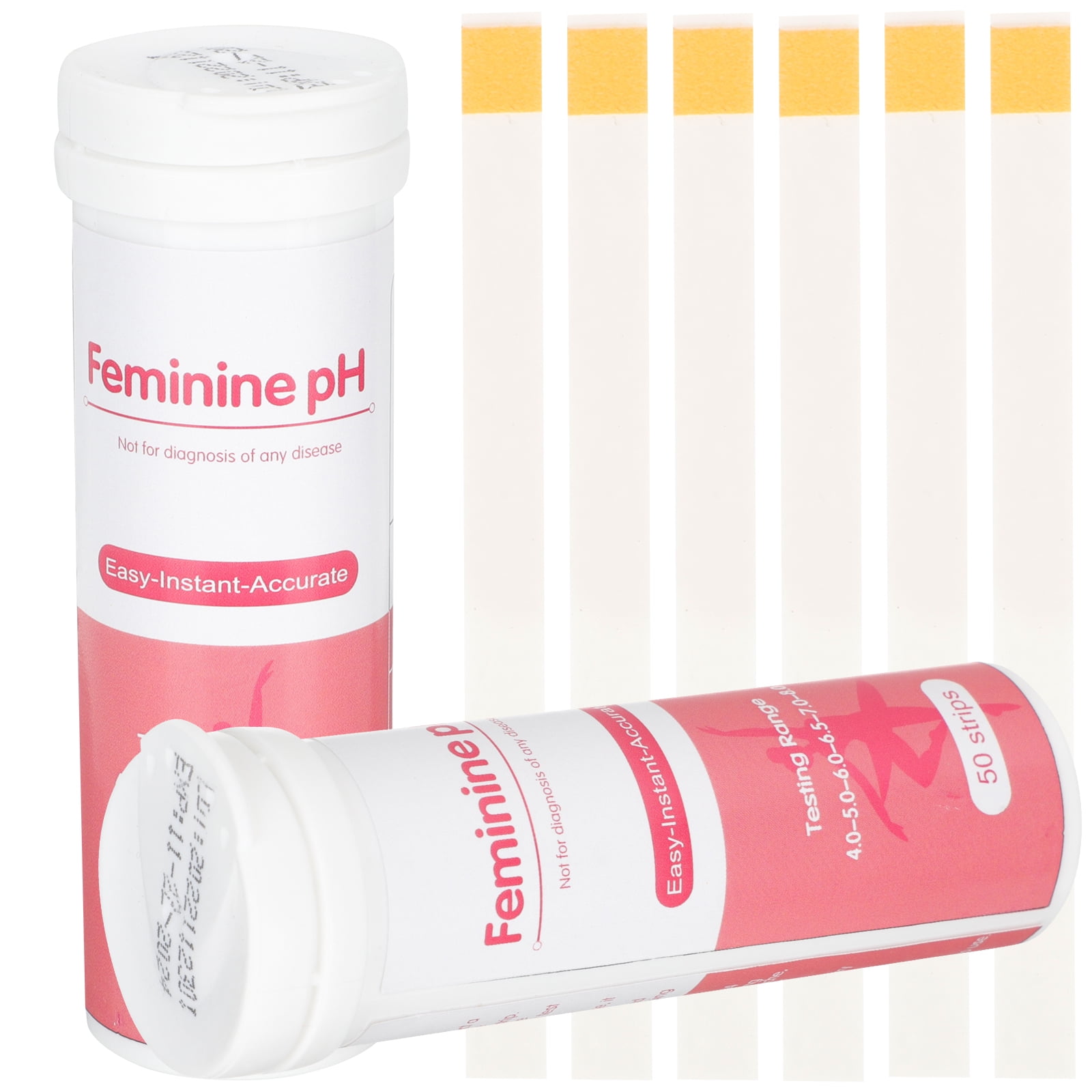 60pcs Ph Test Strips Practical Testing Paper Woman Vaginal Test Strips