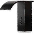 thumbnail image 1 of Automatic Infrared Sensor Fully Automatic Hot And Cold Water Faucet Waterfall Basin Mixer Tap Bathroom Sink Mixer High Spout Brass Black Oil Rubbed Br, 1 of 3