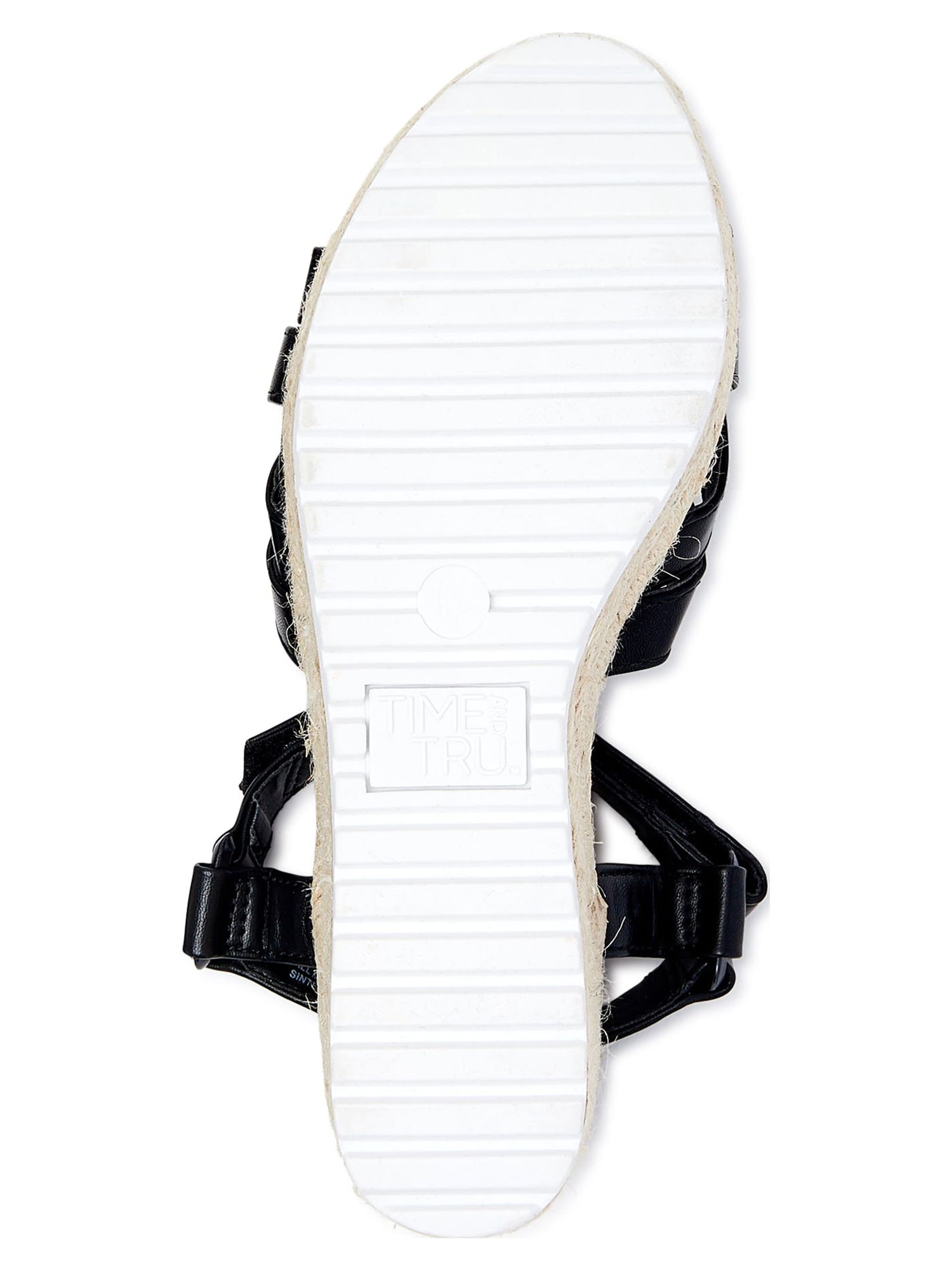 Time and Tru Women's Demi Wedge Sandals