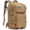 thumbnail image 1 of Mochila táctica militar de 40 l, mochila de asalto militar grande, mochila Molle, mochila de día para exteriores, senderismo, acampada, trekking y caza, 1 of 5
