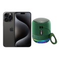 thumbnail image 1 of iPhone 15 Pro Max 256GB Negro E-SIM Reacondicionado más Mini Bocina, 1 of 6