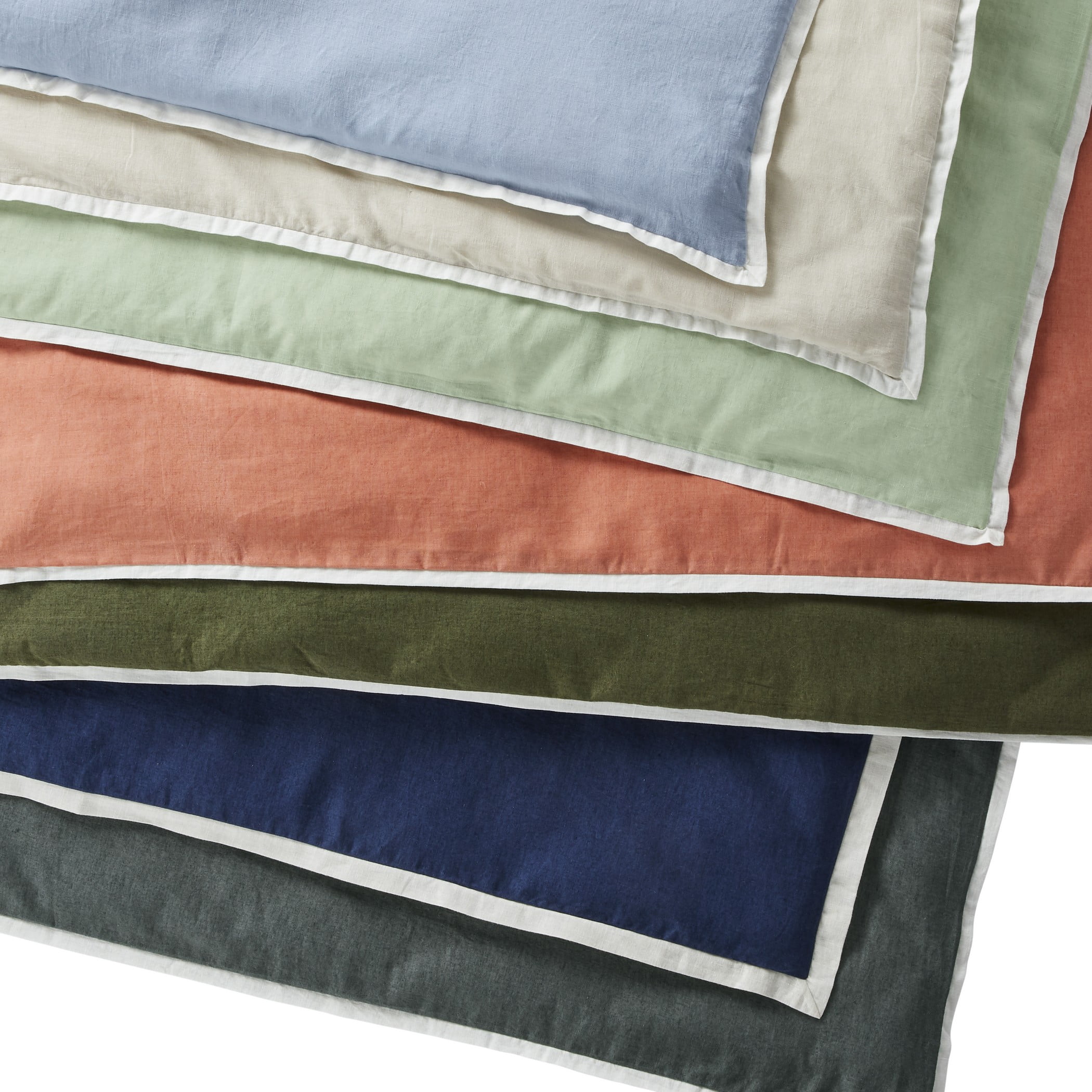 Better Homes & Gardens 3-Piece Navy Linen Duvet Cover Set, Full/Queen