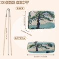 thumbnail image 4 of FORMRS Women Crossbody Purse with Chain Strap Vegan Leather Shoulder Handbag, Mounatin at Dawn, 4 of 7