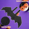 thumbnail image 3 of Gustave Dog Halloween Costume Bat Wings Puppy Kitten Cute Funny Cosplay Bat Costume Dress Up Collar Pet Apparel with Pumpkin Bell for Dogs Cats, 3 of 8