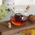thumbnail image 3 of Dispensador de aceite y vinagre, botellas de vinagrera y aceite de oliva de vidrio de cocina 2 en 1 con tapones de corcho, 3 of 4
